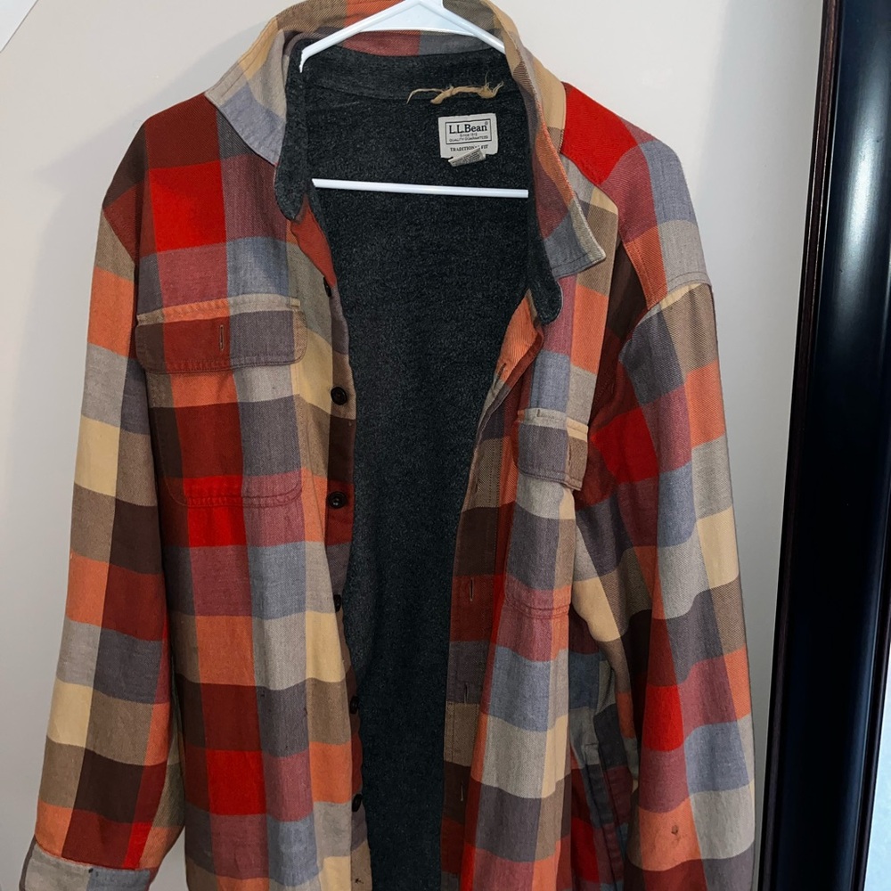 L.L. Bean Plaid Flannel Shirt